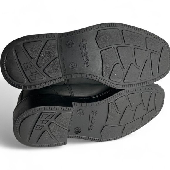 Blundstone Charcoal Gray Leather Chelsea Australian Boots Men's 5.5 Women's 7.5 - Picture 15 of 15